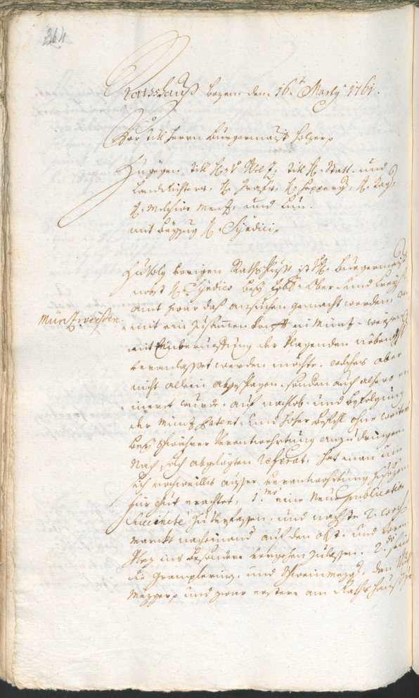 Archivio Storico della Città di Bolzano - BOhisto protocollo consiliare 1759/62 