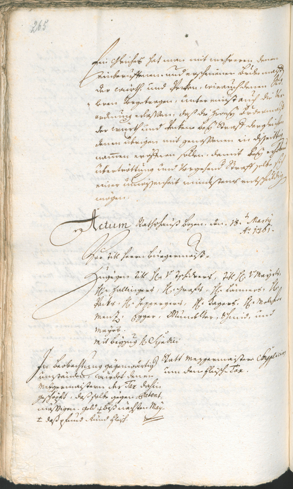 Civic Archives of Bozen-Bolzano - BOhisto Ratsprotokoll 1759/62 