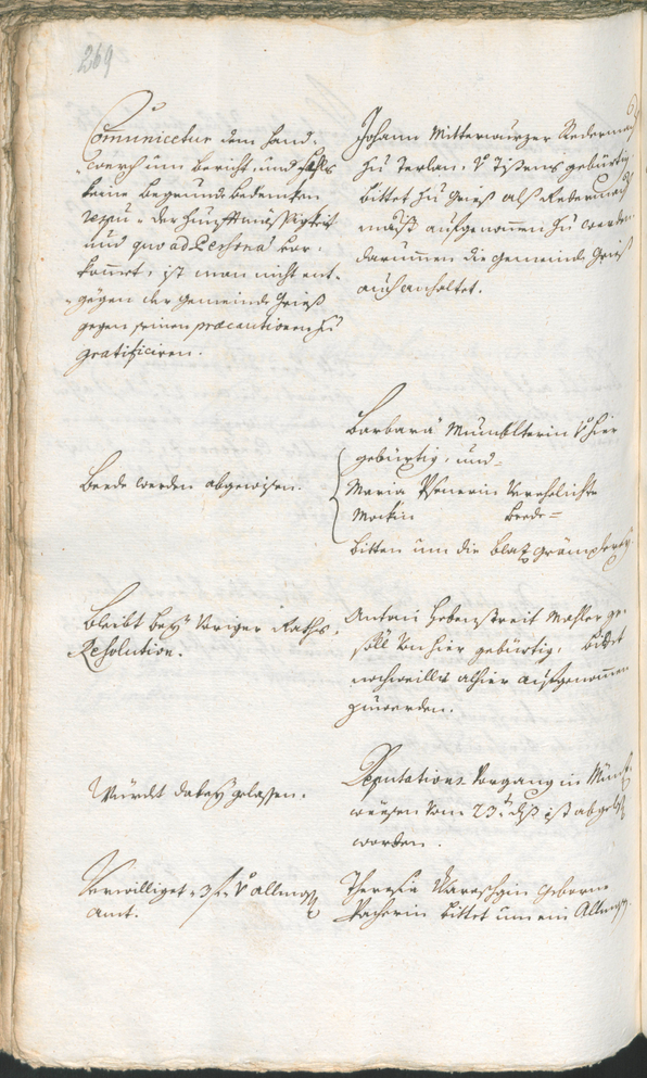 Civic Archives of Bozen-Bolzano - BOhisto Ratsprotokoll 1759/62 