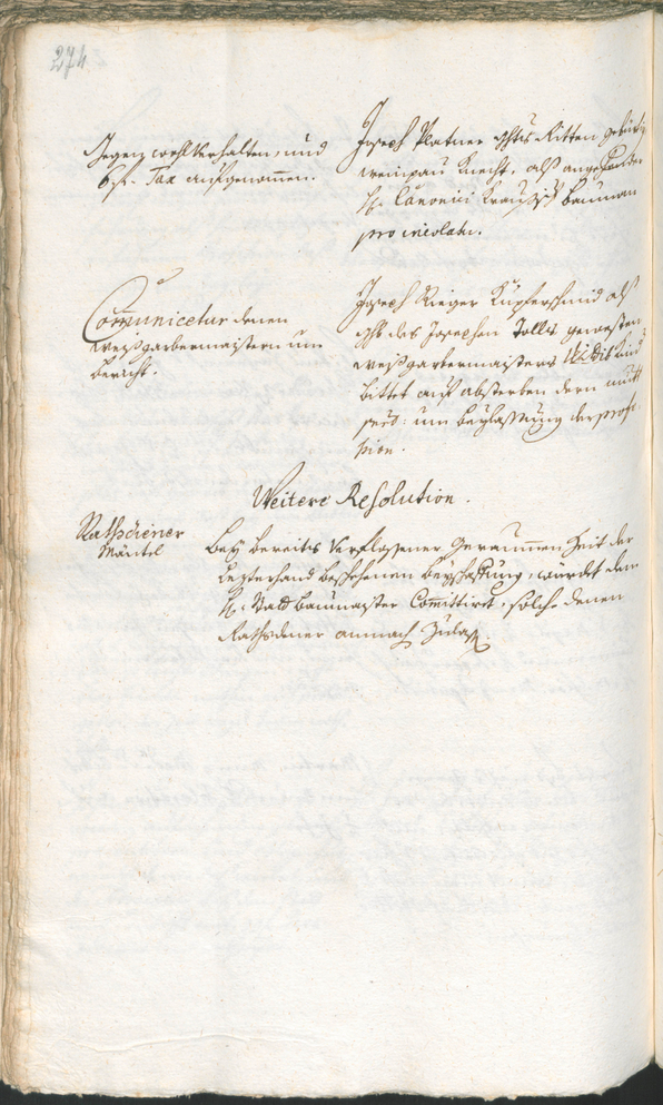 Civic Archives of Bozen-Bolzano - BOhisto Ratsprotokoll 1759/62 