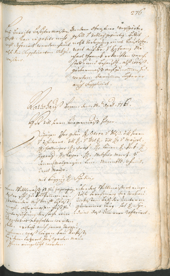 Civic Archives of Bozen-Bolzano - BOhisto Ratsprotokoll 1759/62 