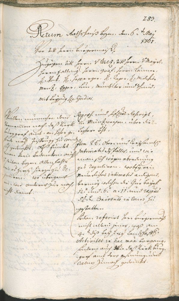 Civic Archives of Bozen-Bolzano - BOhisto Ratsprotokoll 1759/62 