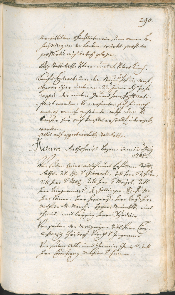 Archivio Storico della Città di Bolzano - BOhisto protocollo consiliare 1759/62 