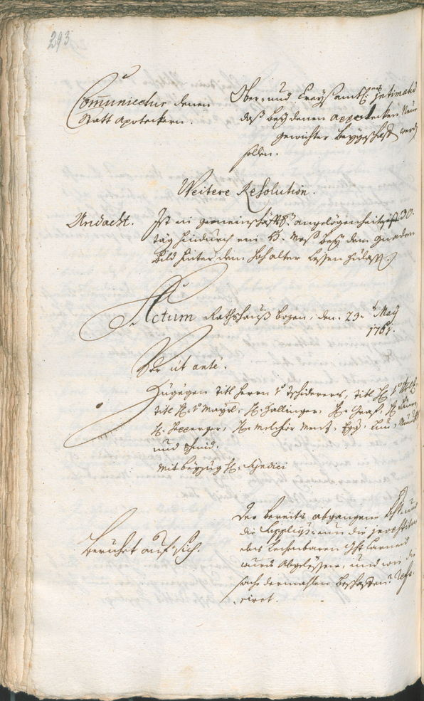 Civic Archives of Bozen-Bolzano - BOhisto Ratsprotokoll 1759/62 