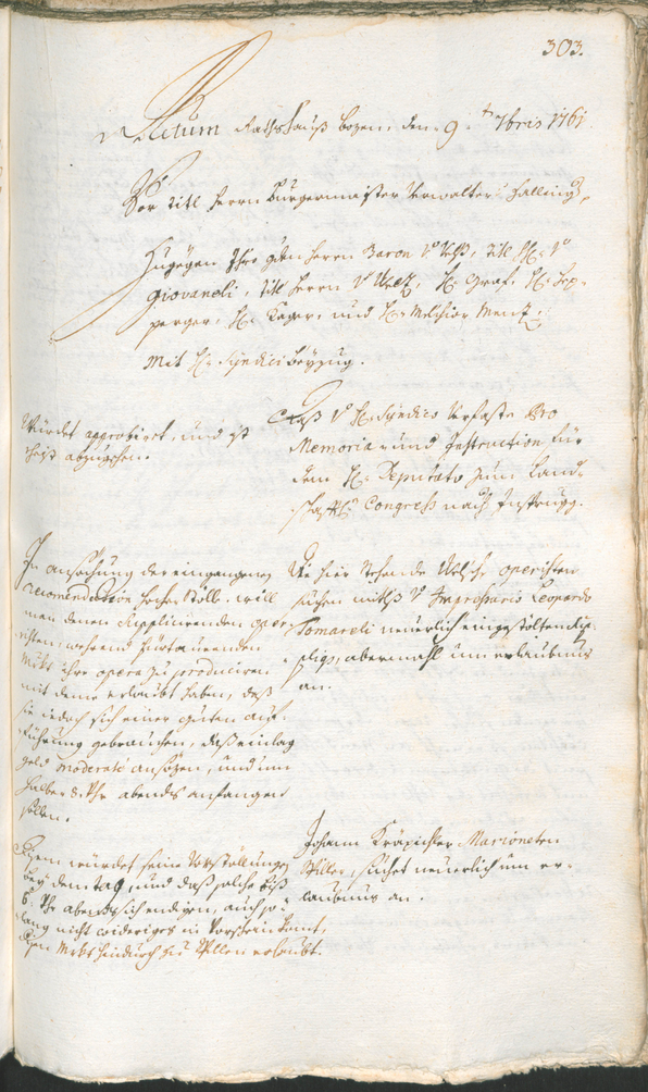 Civic Archives of Bozen-Bolzano - BOhisto Ratsprotokoll 1759/62 