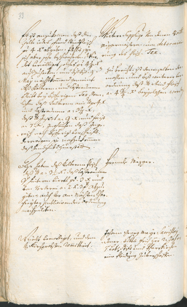 Civic Archives of Bozen-Bolzano - BOhisto Ratsprotokoll 1759/62 