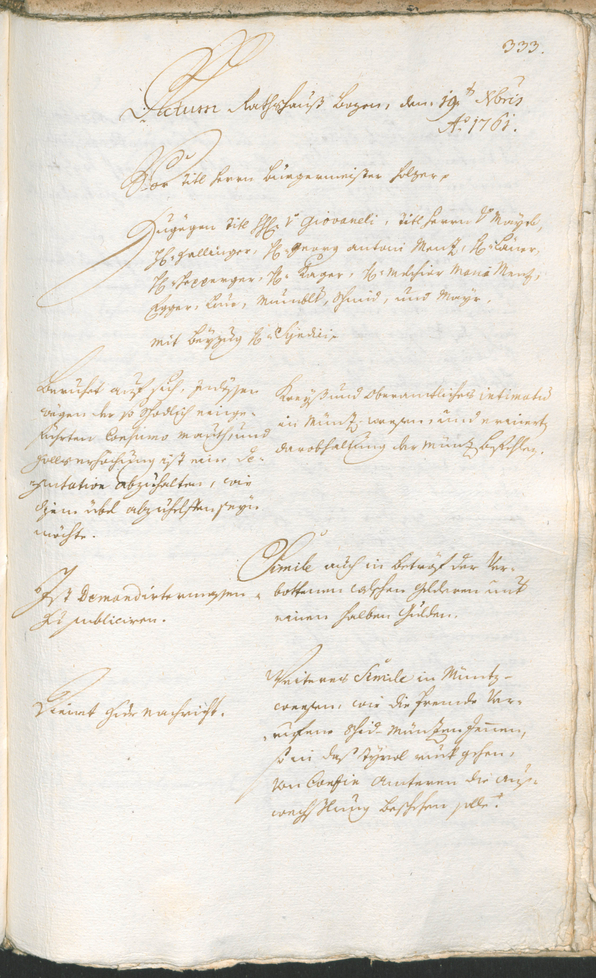 Civic Archives of Bozen-Bolzano - BOhisto Ratsprotokoll 1759/62 