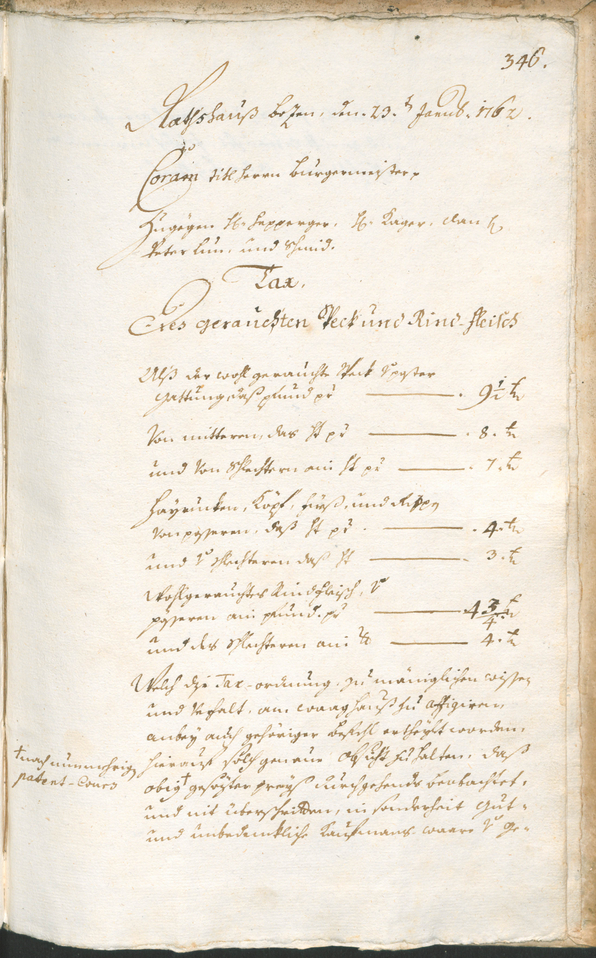 Civic Archives of Bozen-Bolzano - BOhisto Ratsprotokoll 1759/62 