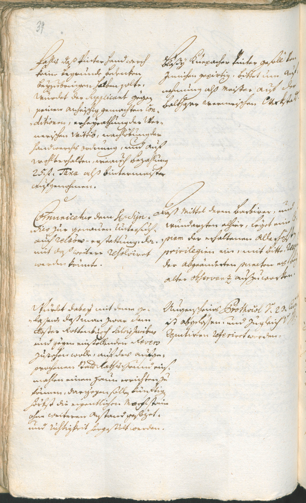 Civic Archives of Bozen-Bolzano - BOhisto Ratsprotokoll 1759/62 