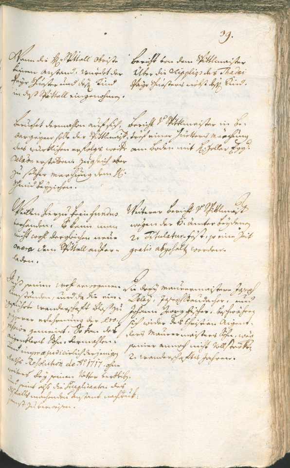 Civic Archives of Bozen-Bolzano - BOhisto Ratsprotokoll 1759/62 