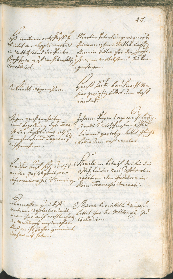 Stadtarchiv Bozen - BOhisto Ratsprotokoll 1759/62 