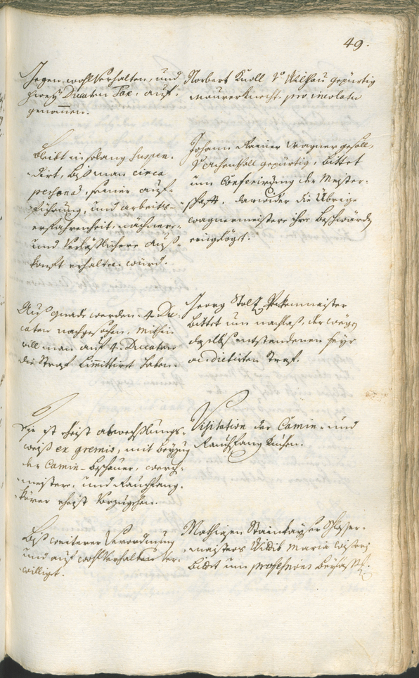 Civic Archives of Bozen-Bolzano - BOhisto Ratsprotokoll 1762/65 