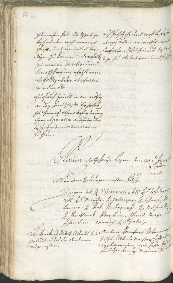 Civic Archives of Bozen-Bolzano - BOhisto Ratsprotokoll 1762/65 