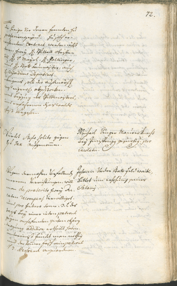 Civic Archives of Bozen-Bolzano - BOhisto Ratsprotokoll 1762/65 