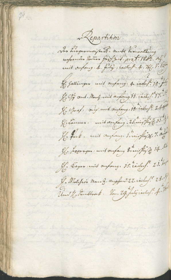 Archivio Storico della Città di Bolzano - BOhisto protocollo consiliare 1762/65 