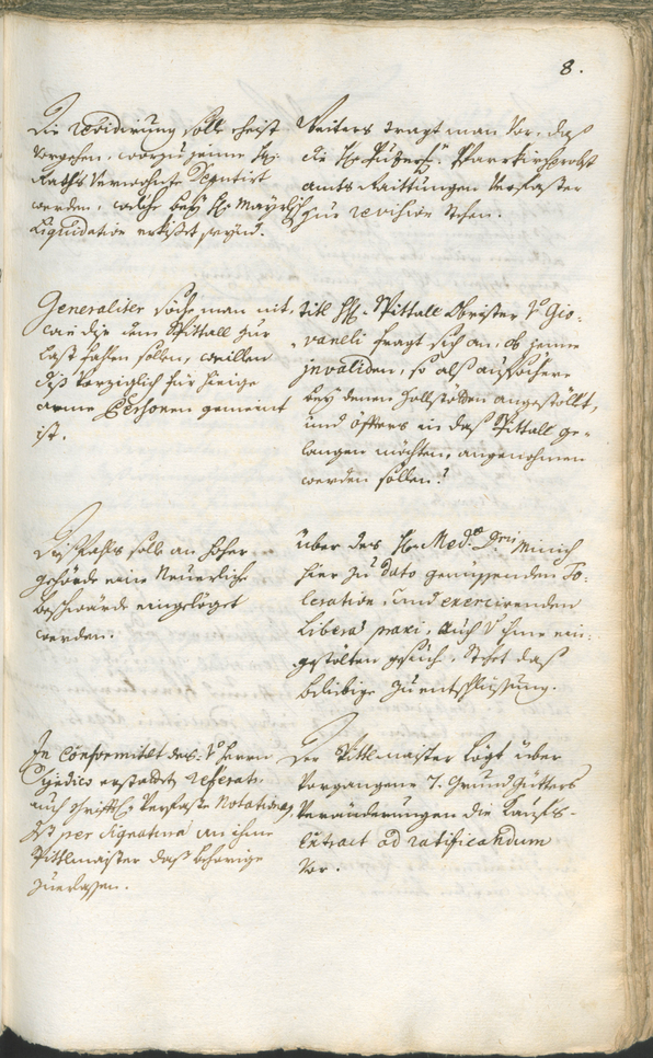Civic Archives of Bozen-Bolzano - BOhisto Ratsprotokoll 1762/65 