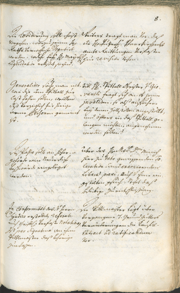 Archivio Storico della Città di Bolzano - BOhisto protocollo consiliare 1762/65 