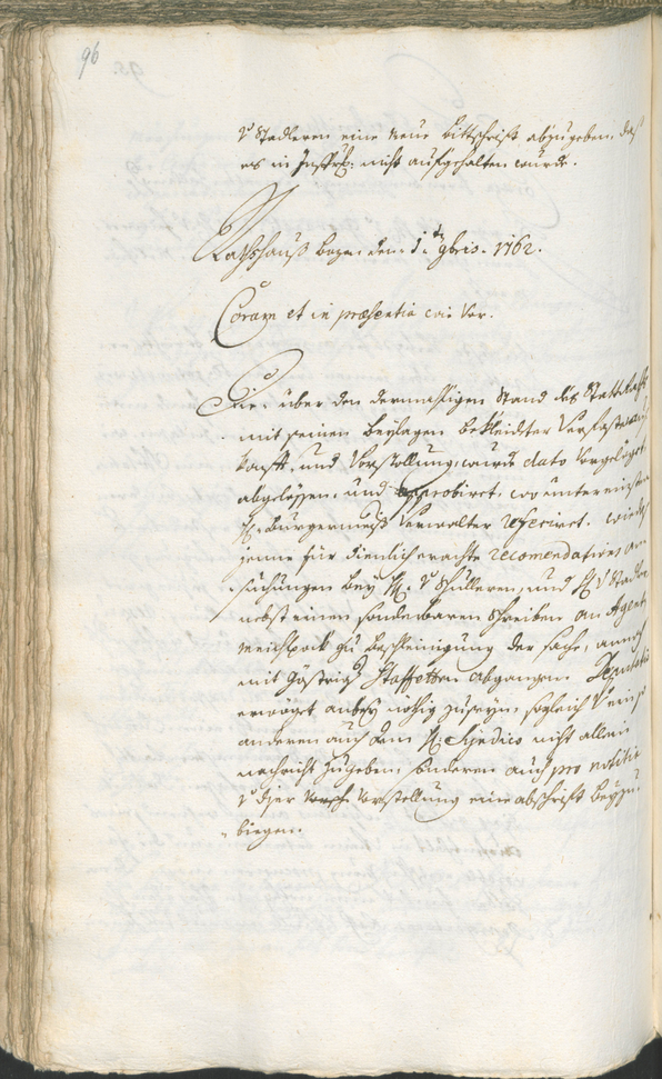 Civic Archives of Bozen-Bolzano - BOhisto Ratsprotokoll 1762/65 