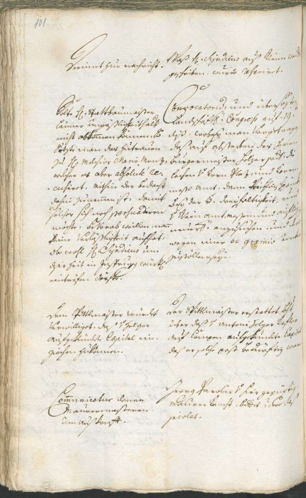 Archivio Storico della Città di Bolzano - BOhisto protocollo consiliare 1762/65 