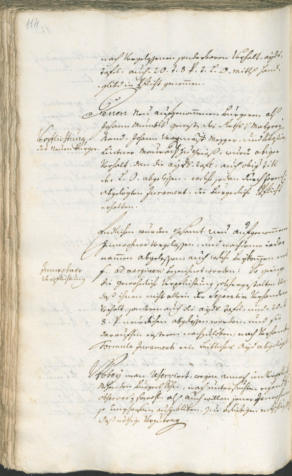 Stadtarchiv Bozen - BOhisto Ratsprotokoll 1762/65 