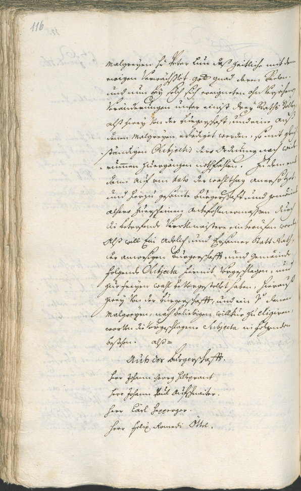 Stadtarchiv Bozen - BOhisto Ratsprotokoll 1762/65 