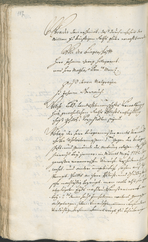 Civic Archives of Bozen-Bolzano - BOhisto Ratsprotokoll 1762/65 