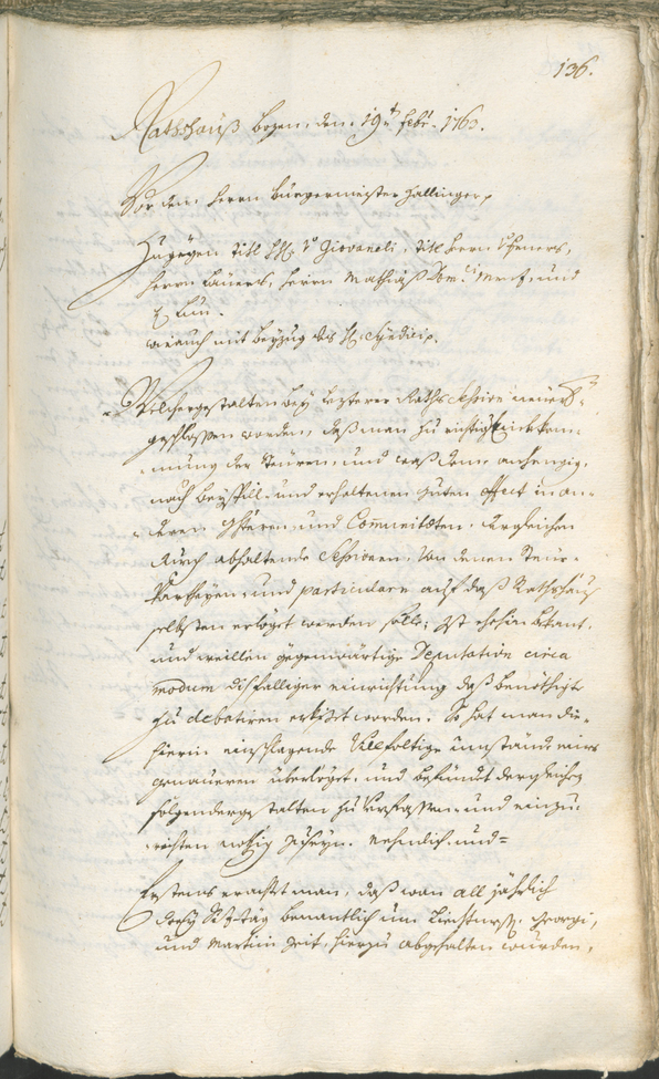 Civic Archives of Bozen-Bolzano - BOhisto Ratsprotokoll 1762/65 