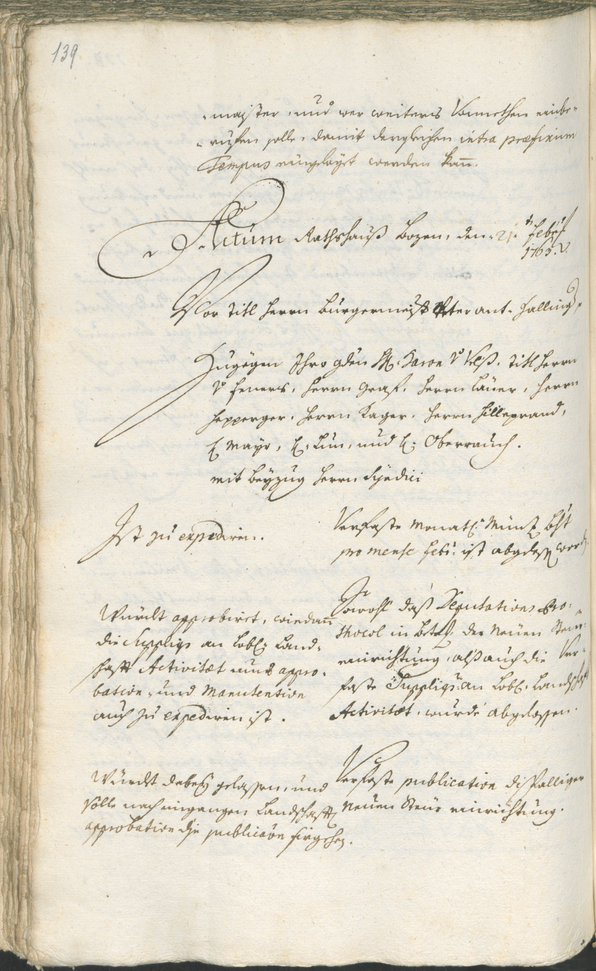 Civic Archives of Bozen-Bolzano - BOhisto Ratsprotokoll 1762/65 