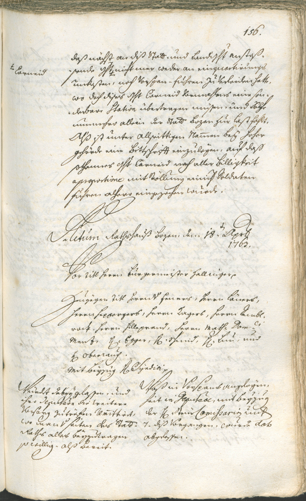 Civic Archives of Bozen-Bolzano - BOhisto Ratsprotokoll 1762/65 