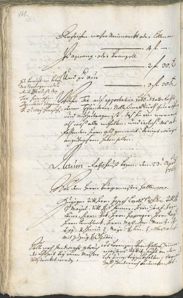 Civic Archives of Bozen-Bolzano - BOhisto Ratsprotokoll 1762/65 