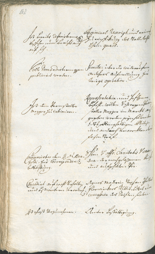 Stadtarchiv Bozen - BOhisto Ratsprotokoll 1762/65 