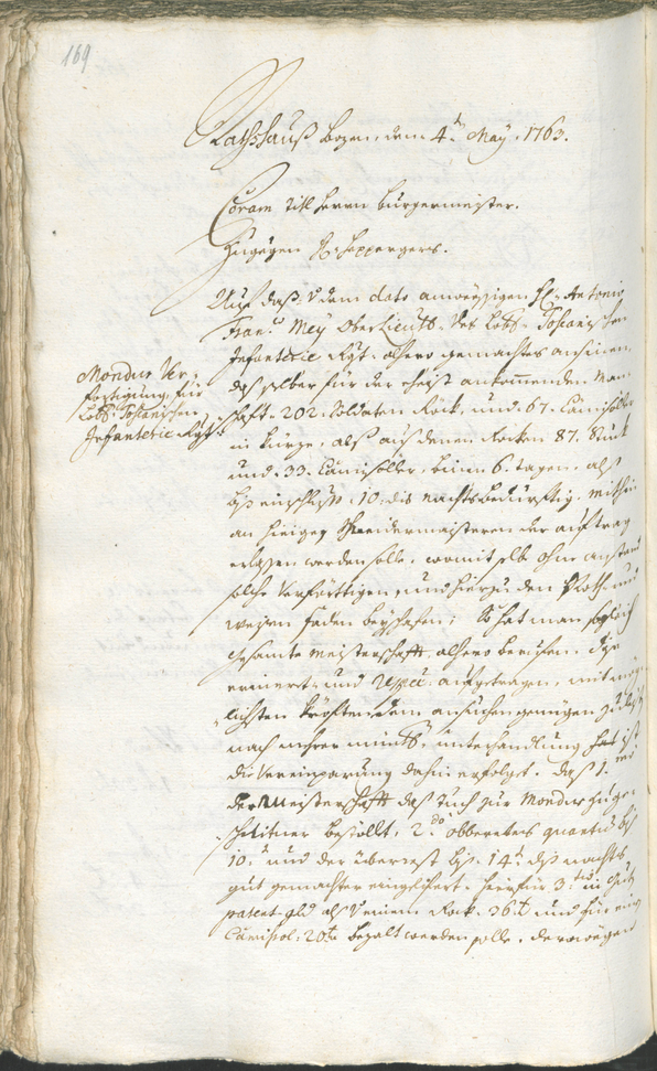 Archivio Storico della Città di Bolzano - BOhisto protocollo consiliare 1762/65 