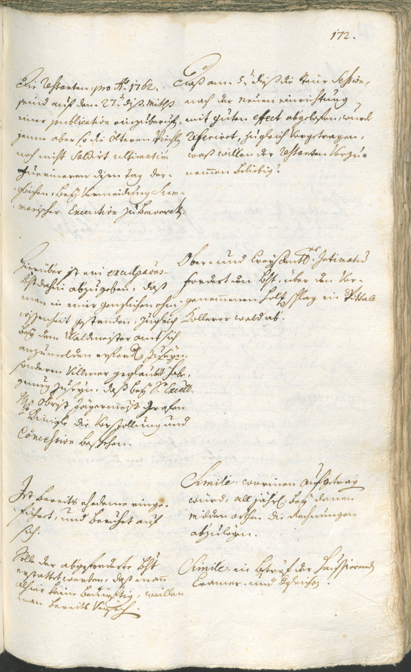 Civic Archives of Bozen-Bolzano - BOhisto Ratsprotokoll 1762/65 