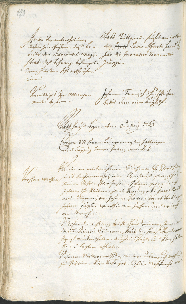 Civic Archives of Bozen-Bolzano - BOhisto Ratsprotokoll 1762/65 