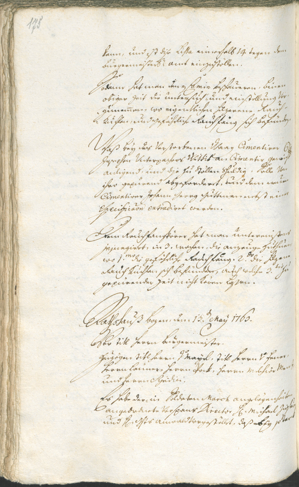 Civic Archives of Bozen-Bolzano - BOhisto Ratsprotokoll 1762/65 