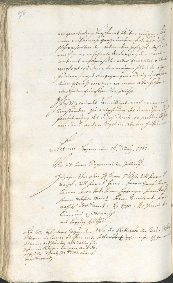 Civic Archives of Bozen-Bolzano - BOhisto Ratsprotokoll 1762/65 