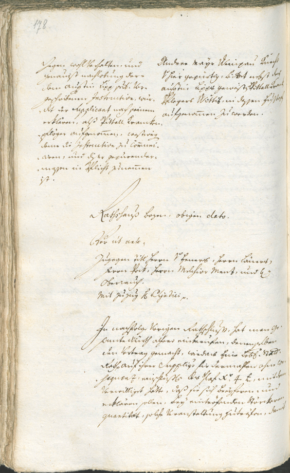 Civic Archives of Bozen-Bolzano - BOhisto Ratsprotokoll 1762/65 