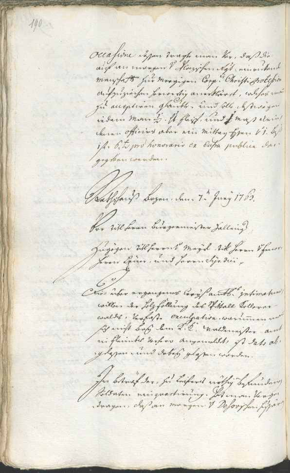 Civic Archives of Bozen-Bolzano - BOhisto Ratsprotokoll 1762/65 