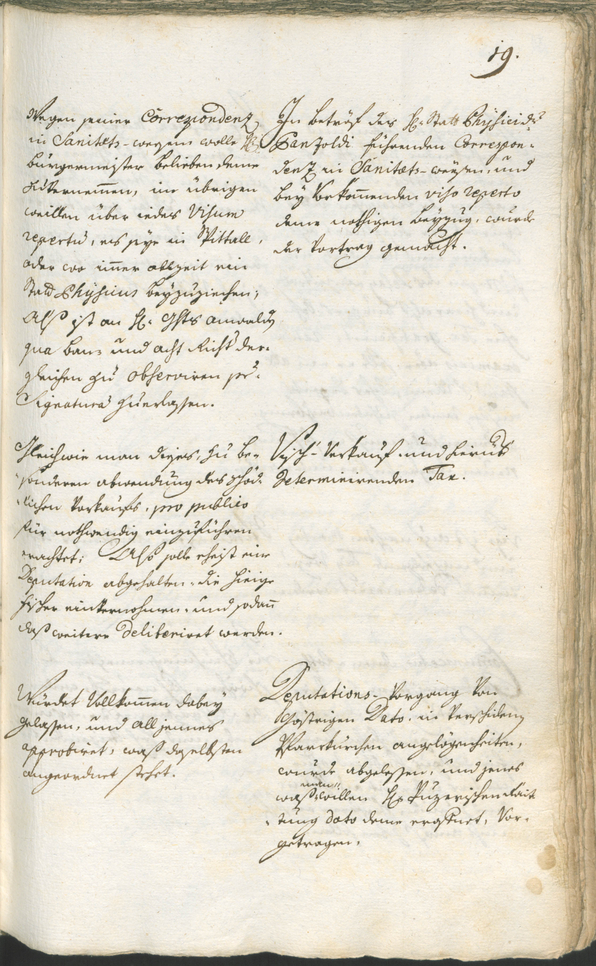 Civic Archives of Bozen-Bolzano - BOhisto Ratsprotokoll 1762/65 