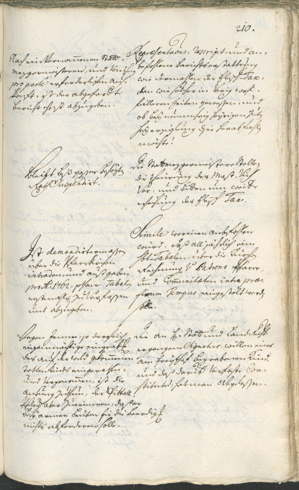 Civic Archives of Bozen-Bolzano - BOhisto Ratsprotokoll 1762/65 