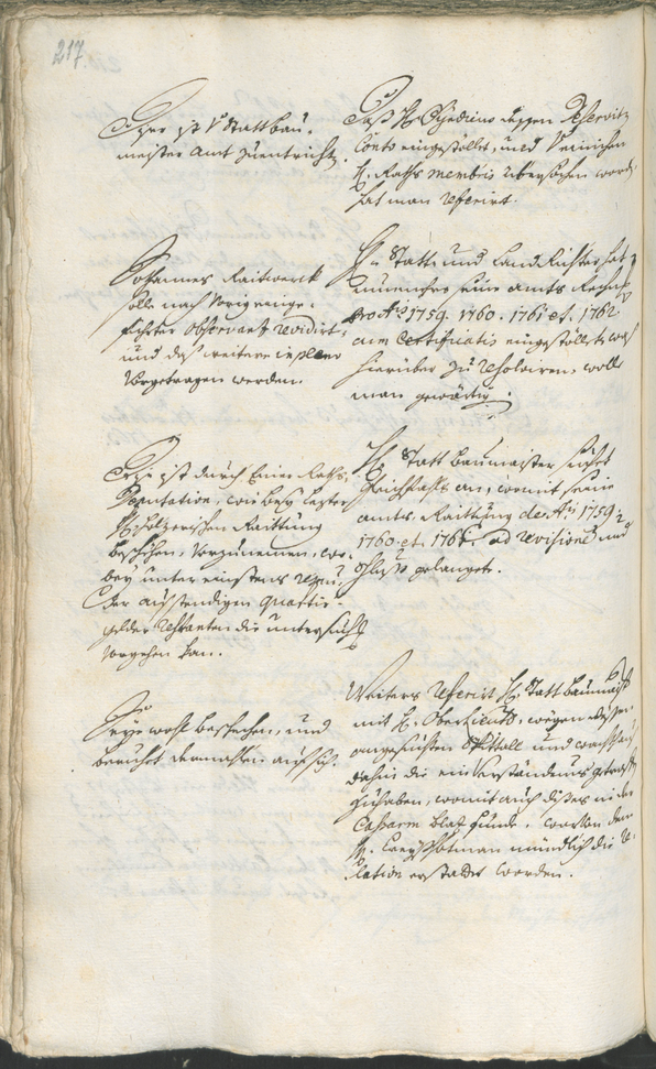 Archivio Storico della Città di Bolzano - BOhisto protocollo consiliare 1762/65 