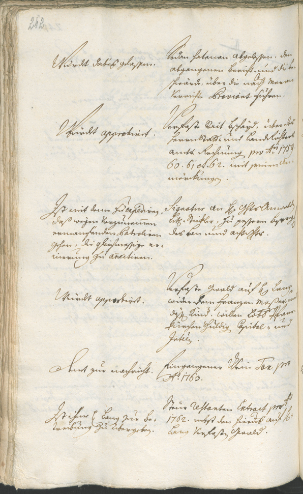 Civic Archives of Bozen-Bolzano - BOhisto Ratsprotokoll 1762/65 