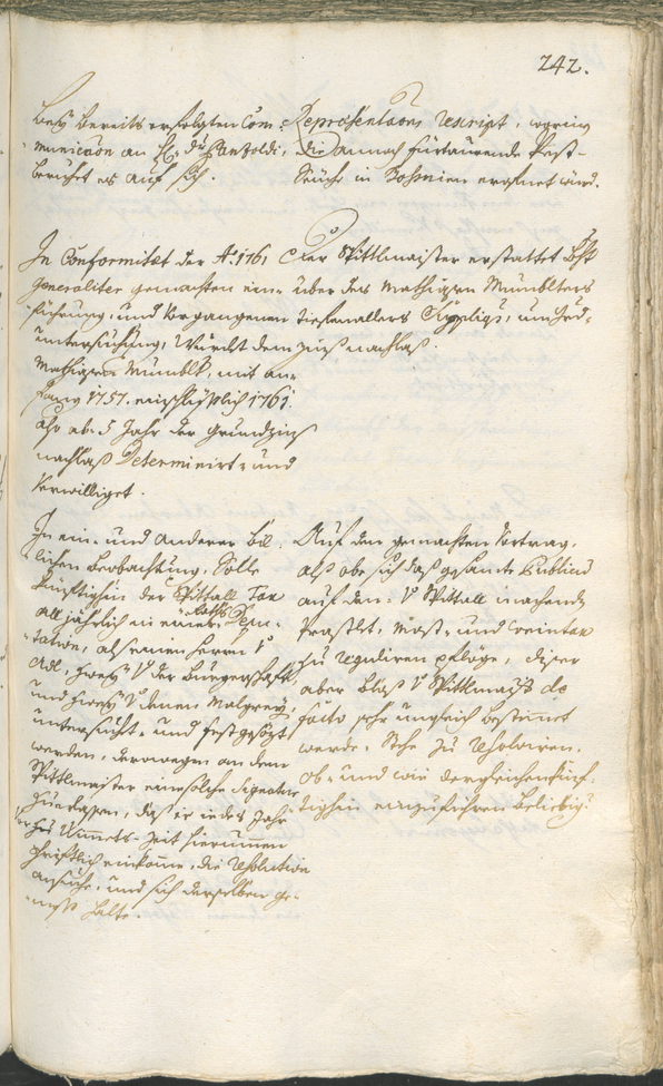 Archivio Storico della Città di Bolzano - BOhisto protocollo consiliare 1762/65 