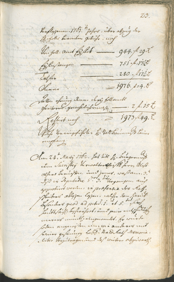 Civic Archives of Bozen-Bolzano - BOhisto Ratsprotokoll 1762/65 