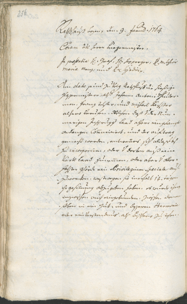 Civic Archives of Bozen-Bolzano - BOhisto Ratsprotokoll 1762/65 