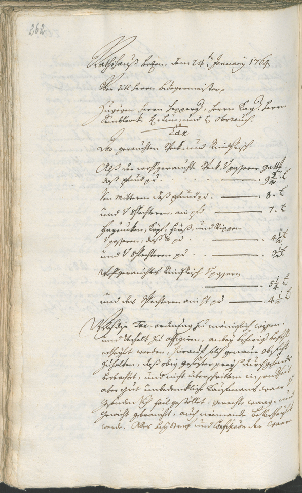 Civic Archives of Bozen-Bolzano - BOhisto Ratsprotokoll 1762/65 