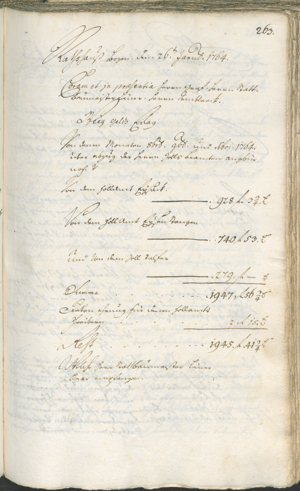 Civic Archives of Bozen-Bolzano - BOhisto Ratsprotokoll 1762/65 