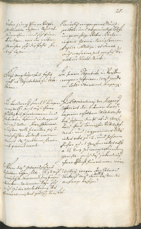 Stadtarchiv Bozen - BOhisto Ratsprotokoll 1762/65 