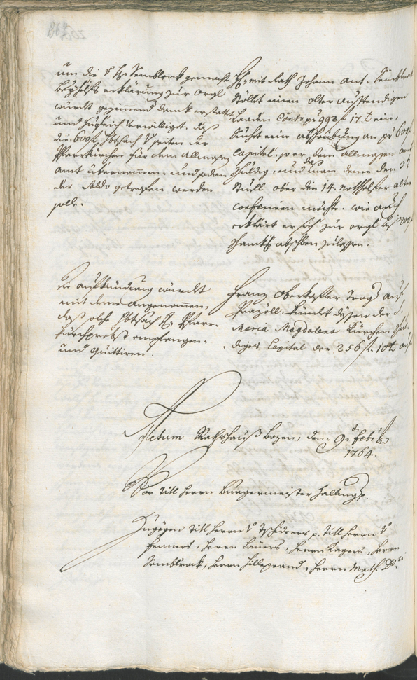 Civic Archives of Bozen-Bolzano - BOhisto Ratsprotokoll 1762/65 