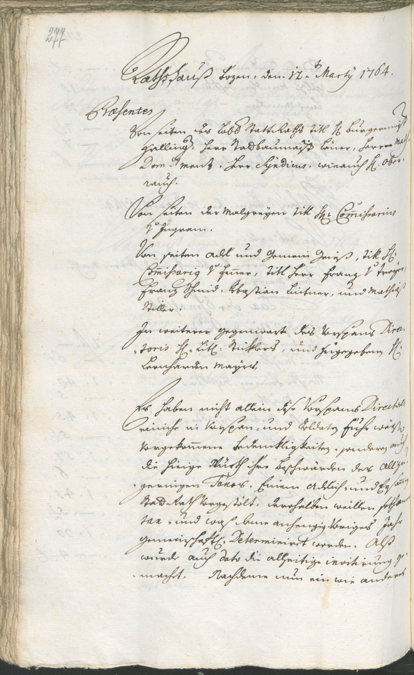 Civic Archives of Bozen-Bolzano - BOhisto Ratsprotokoll 1762/65 